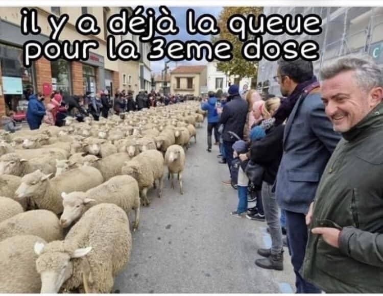 La queue pour la 3e does...