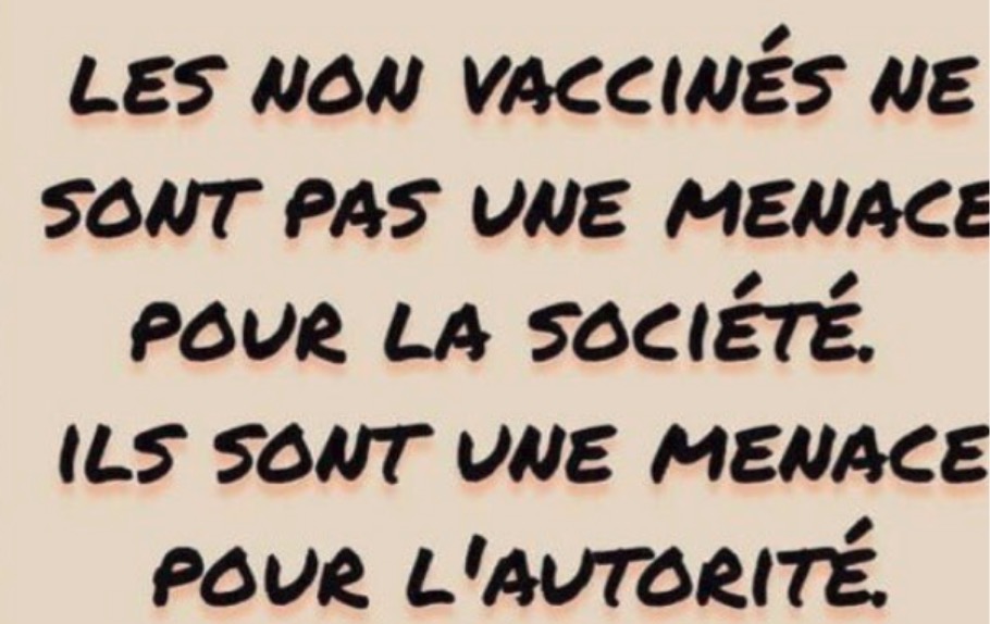 les non-vaccinés...