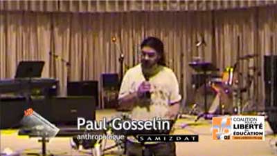 Conférence par Paul Gosselin